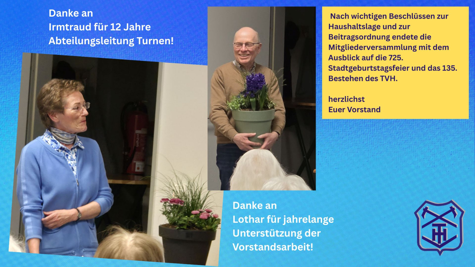 Mitgliederversammlung 2026 - Ehrungen